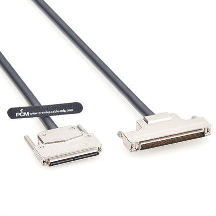 VHDCI 100 Pin to HPDB 100 Pin SCSI Cable