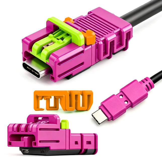 Hirose AU1 Series USB3.1 Type-C Connector Cable
