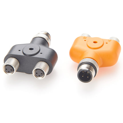 M12 to M8 Y Splitter Connector