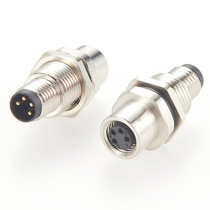 M8 Bulkhead Connector 4 Pin