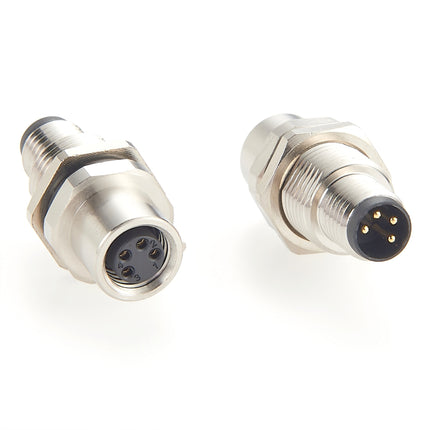 M8 Bulkhead Connector 4 Pin