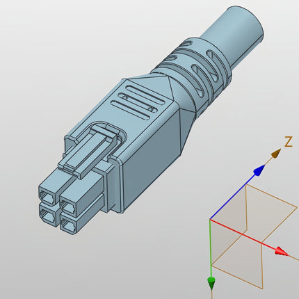 Molex Mega-Fit Power and Signal Cable Assembly 4 Circuits