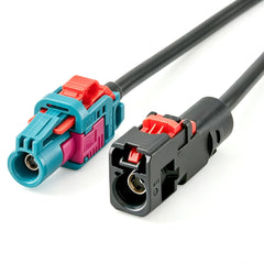 Mini FAKRA to FAKRA RF Coaxial Cable AMK17A-1M4Z5-Z 2452767-1