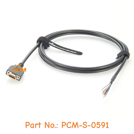 Micro-D15 I/O Power Cable for Basler CXP-12 Interface Cards & Frame Grabbers Compatible Molex 834229018, Basler 2200000467