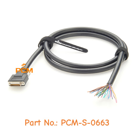Micro DB25 25 Pin Micro-D Female to Open End Power and Signal Cable Assembly for LXI DIO Trigger Compatible with Molex 834249021