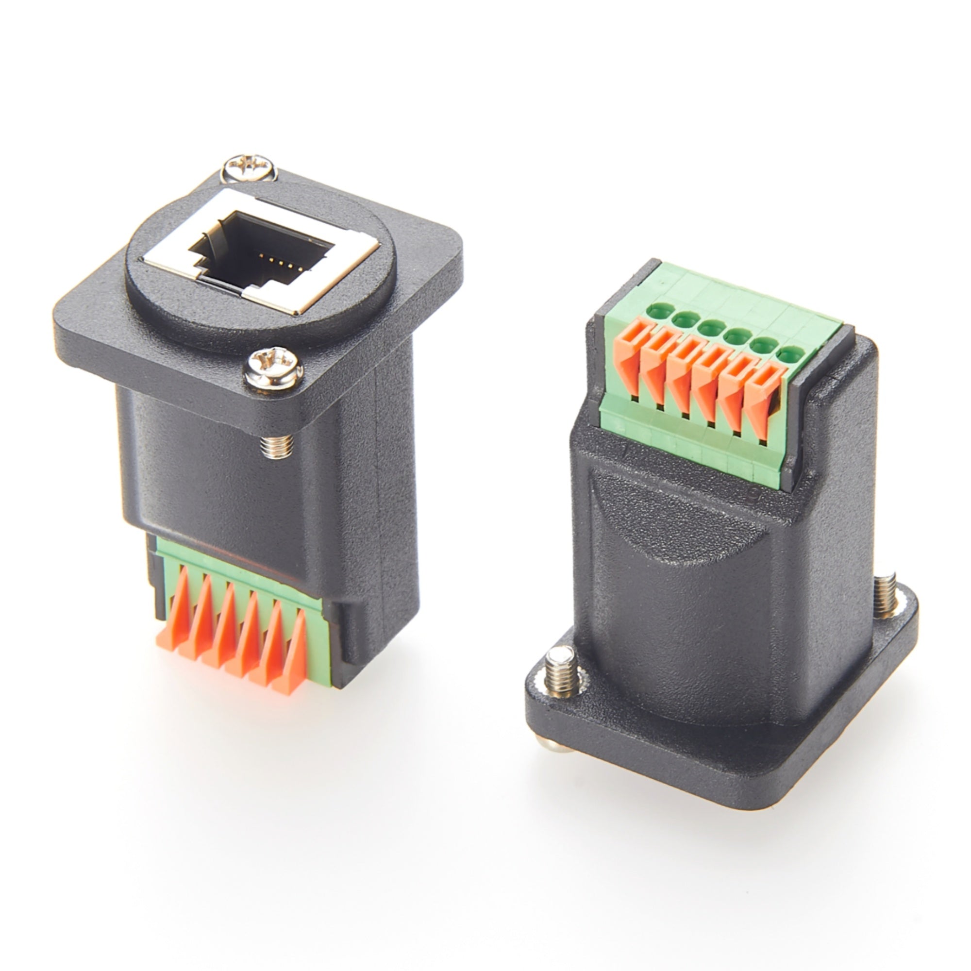 Rj Block R2 Security Panel RJ12 6P6C Panel Mount Terminal Block – Premier Cable