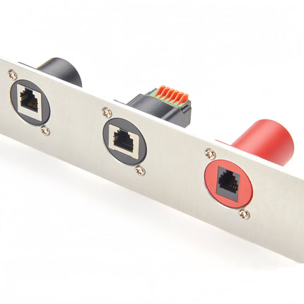 RJ12 6P6C Panel Mount Terminal Block