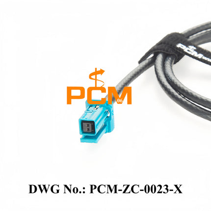 Original TE MATEnet 2302510-9 Z Code Female to Female Automotive Ethernet Cable 100/1000BASE-T1 Media Converter MATEnet Cable