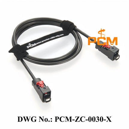 Original Amphenol NTHCF011A10S NETBridge A Code Female to Female Gigabit Automotive Ethernet Cable Assembly 50Ω-NTHLPP11A10010W