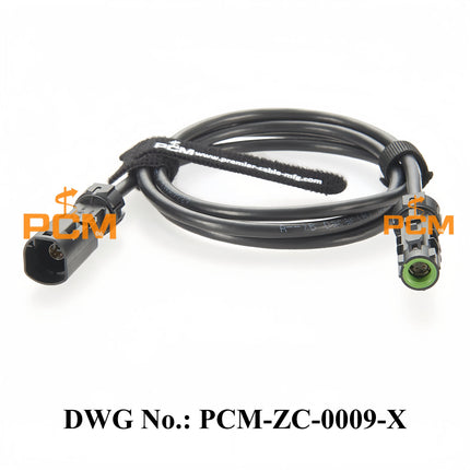 Original Rosenberger Waterproof HSD A Code 4P Male D4S14A-1D5A5-A to Female D4K14A-1D5A5-A Automotive Wire Harness for BMW/Audi