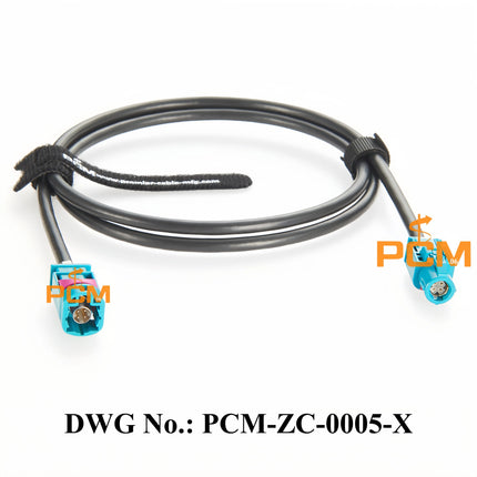 Original Rosenberger HSD D4S10A-1D5A5-Z to D4K10A-1D5A5-Z FPD Link 2/3 LVDS Cable HSD 4Pin Z Code Male to Female Extension Cable
