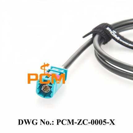 Original Rosenberger HSD D4S10A-1D5A5-Z to D4K10A-1D5A5-Z FPD Link 2/3 LVDS Cable HSD 4Pin Z Code Male to Female Extension Cable