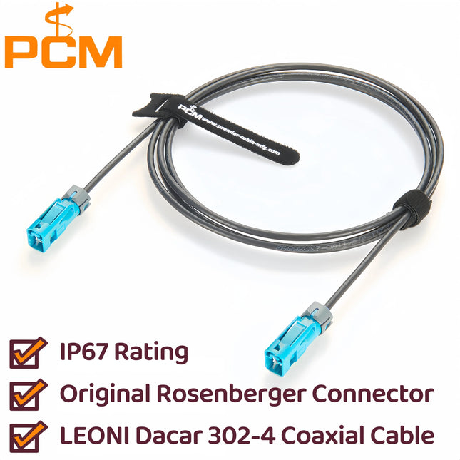 Original Rosenberger 59Z163-003-Z IP67 Waterproof FAKRA RF Coaxial Cable for Embedded Vision Cameras GMSL2 & FPD-Link III Camera