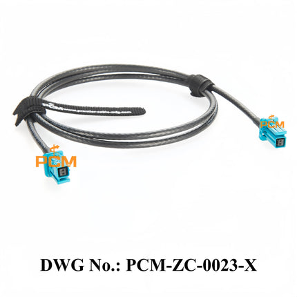 Original TE MATEnet 2302510-9 Z Code Female to Female Automotive Ethernet Cable 100/1000BASE-T1 Media Converter MATEnet Cable