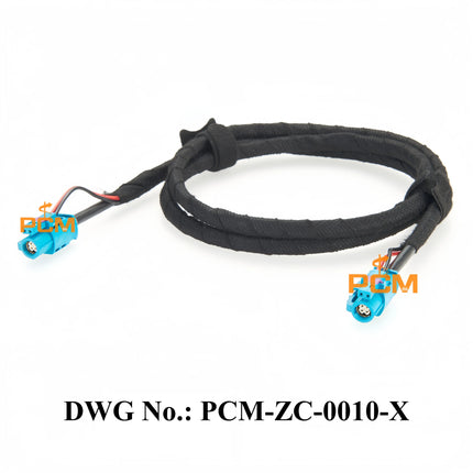 Original Amphenol 4+2P HSD Z Female to Female Dacar 535 LVDS HD Camera Cable Compatible Rosenberger HSD Connector 99K11D-1D5A5-Z