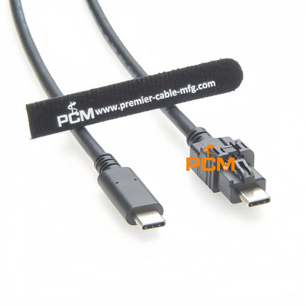 Automotive USB 3.1 Type-C Cable for Car Cameras Compatible with Amphenol USBCC211AA016AS Mini HSBridge & TE 2398010-1 USB Type-C