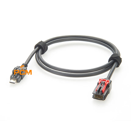 Automotive Data Cable HSAL HSAutoLink 12 Pin to USB 3.1 Type-C LVDS Cable Harness Compatible Molex 111146-3080 & TE 2398010-1