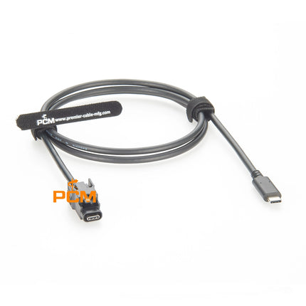 HSBridge USB Type C Automotive Connector Cable for Car Cameras Infotainment Telematics Compatible with Amphenol CAA00USBC001150