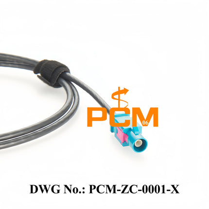 Original Rosenberger FAKRA 59Z114-000Z to 59Z113-000Z RF Coaxial Cable GMSL2 FAKRA Z Male to Female Extension Cable for Cameras