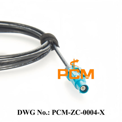Original Rosenberger IP67 Waterproof FAKRA RF Coaxial Cable FAKRA Z Male to Female Extension Cable 59Z176-C01-Z to 59Z163-003-Z