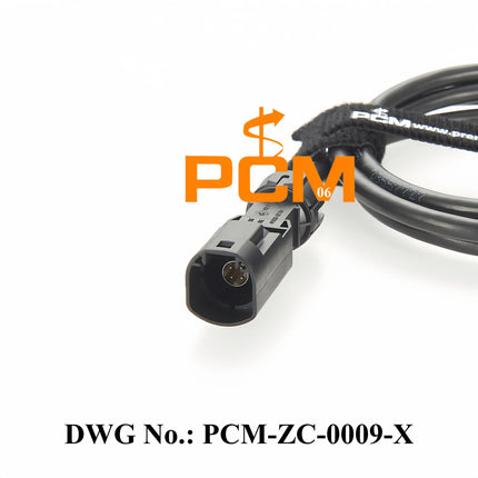 Original Rosenberger Waterproof HSD A Code 4P Male D4S14A-1D5A5-A to Female D4K14A-1D5A5-A Automotive Wire Harness for BMW/Audi