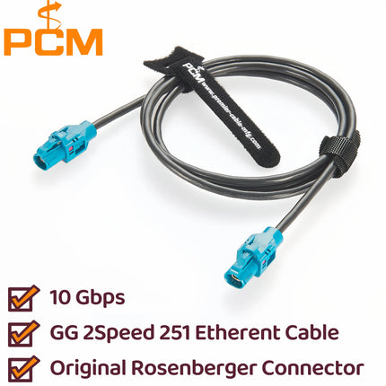 Original Rosenberger E6K10A-1CAZ5-Z H-MTD Vehicle Automotive Ethernet Cable Assembly 100/1000BASE-T1 HMTD Cable LCA-101-1000-Z-Z