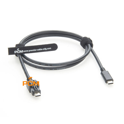 Automotive USB 3.1 Type-C Cable for Car Cameras Compatible with Amphenol USBCC211AA016AS Mini HSBridge & TE 2398010-1 USB Type-C