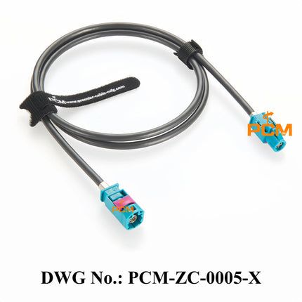Original Rosenberger HSD D4S10A-1D5A5-Z to D4K10A-1D5A5-Z FPD Link 2/3 LVDS Cable HSD 4Pin Z Code Male to Female Extension Cable