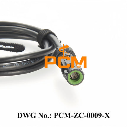 Original Rosenberger Waterproof HSD A Code 4P Male D4S14A-1D5A5-A to Female D4K14A-1D5A5-A Automotive Wire Harness for BMW/Audi