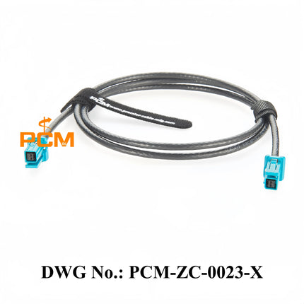 Original TE MATEnet 2302510-9 Z Code Female to Female Automotive Ethernet Cable 100/1000BASE-T1 Media Converter MATEnet Cable