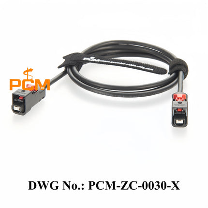 Original Amphenol NTHCF011A10S NETBridge A Code Female to Female Gigabit Automotive Ethernet Cable Assembly 50Ω-NTHLPP11A10010W