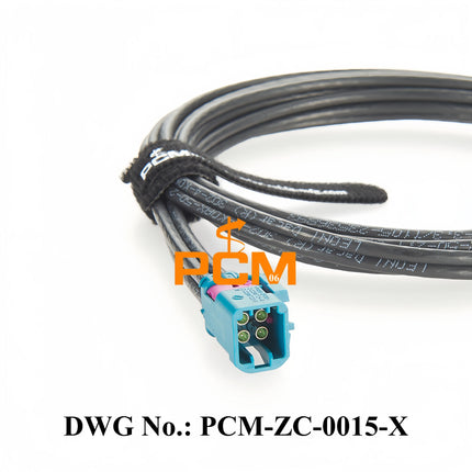 Original TE MATE-AX 2-2298724-9 to FAKRA 2-2326910-0 Automotive Cable Assembly Mini FAKRA Male to FAKRA Female RF Coaxial Cable