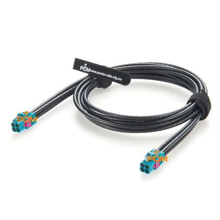 4 in 1 Mini FAKRA Cable Original Rosenberger AMK12D-1M4Z5-Z Quad HFM Mini FAKRA RF Coaxial Cable for Car Cameras GPS Navigation