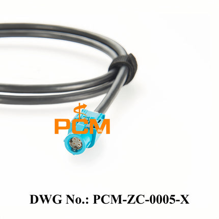 Original Rosenberger HSD D4S10A-1D5A5-Z to D4K10A-1D5A5-Z FPD Link 2/3 LVDS Cable HSD 4Pin Z Code Male to Female Extension Cable