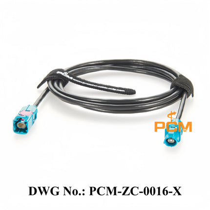 Original Rosenberger H-MTD E6S10A-1CAZ5-Z to E6K10A-1CAZ5-Z Automotive Ethernet Cable Harness H-MTD Male Female Extension Cable