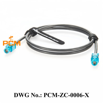 Original Rosenberger D4K10A-1D5A5-Z HSD 4P Z Code Female to Female LVDS Cable HSD to HSD STP Cable for FPD-Link III GMSL2 Camera