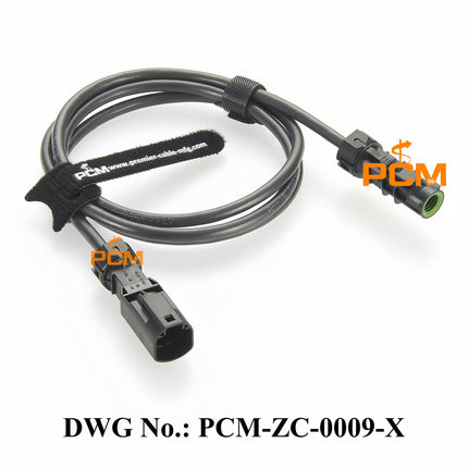 Original Rosenberger Waterproof HSD A Code 4P Male D4S14A-1D5A5-A to Female D4K14A-1D5A5-A Automotive Wire Harness for BMW/Audi