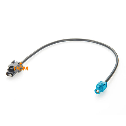 Automotive HSBridge USB Type-C A Code Male to HSD Z Code 4 Pin Female Extension Cable Compatible D4K10A-1D5A5-Z CAA00USBC001150