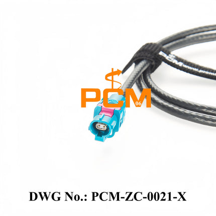 Original Rosenberger H-MTD E6K10A-1BZZ5-Z to TE MATEnet 2302510-9 Gigabit Automotive Ethernet Shielded Cable Harness Dacar 647-4