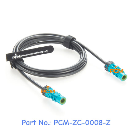 Waterproof HSD Cable Rosenbeger D4K14A-1D5A5-Z HSD Z Code Female to Female High Speed 4 Core 535 LVDS Cable Harness for BMW Audi