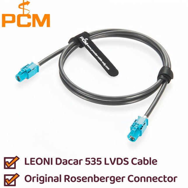 Original Rosenberger D4K10A-1D5A5-Z HSD 4P Z Code Female to Female LVDS Cable HSD to HSD STP Cable for FPD-Link III GMSL2 Camera