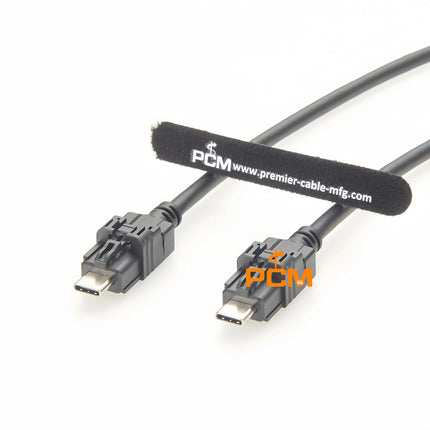 USB 3.1 Type-C Automotive Data Transfer Cable Compatible TE 2398010-1 USB Connector Amphenol USBCC211AA016AS Mini HSBridge Cable