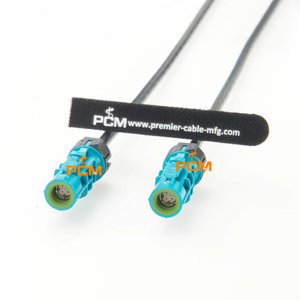Waterproof HSD Cable Rosenbeger D4K14A-1D5A5-Z HSD Z Code Female to Female High Speed 4 Core 535 LVDS Cable Harness for BMW Audi