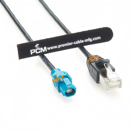 H-MTD to RJ45 Automotive Ethernet Cable Rosenberger E6K10A-1BZZ5-Z H-MTD to RJ45 Extension Cable for 1000BASE-T1 Media Converter