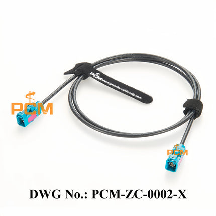 Original Rosenberger 59Z113-000-Z FAKRA Z Female to Female RF Coaxial Cable Assembly FPD-Link III GMSL2 FAKRA Cable for Cameras