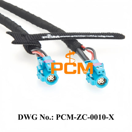 Original Amphenol 4+2P HSD Z Female to Female Dacar 535 LVDS HD Camera Cable Compatible Rosenberger HSD Connector 99K11D-1D5A5-Z