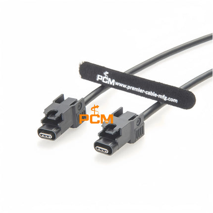 Automotive Grade HSBridge USB 3.1 Type C A Code Male to Male Cable Compatible Amphenol CAA00USBC001150 HSBridge Cable Assemblies