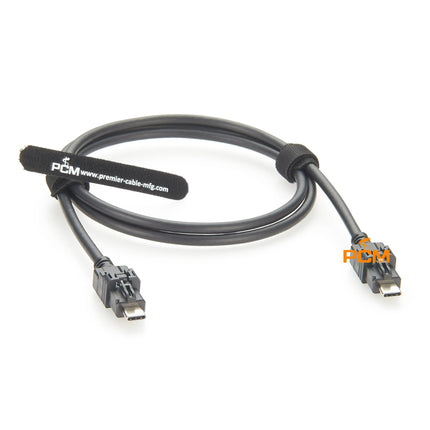 USB 3.1 Type-C Automotive Data Transfer Cable Compatible TE 2398010-1 USB Connector Amphenol USBCC211AA016AS Mini HSBridge Cable