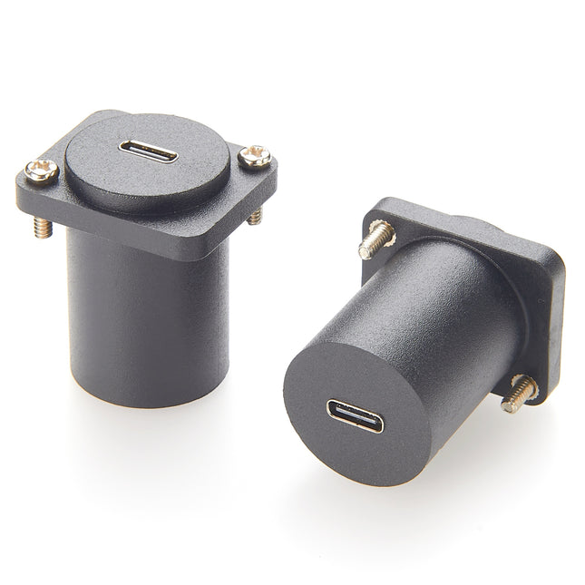 USB 3.1 Type-C D-Type Panel Mount Coupler