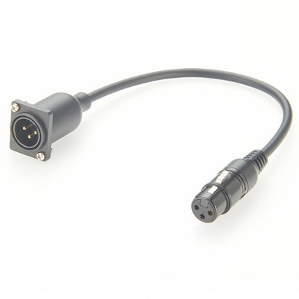 3-Pin Panel Mount XLR Audio Cable